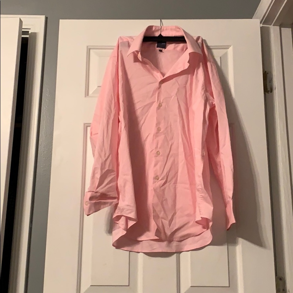 Men’s Pink Madison Slim Fit Dress Shirt